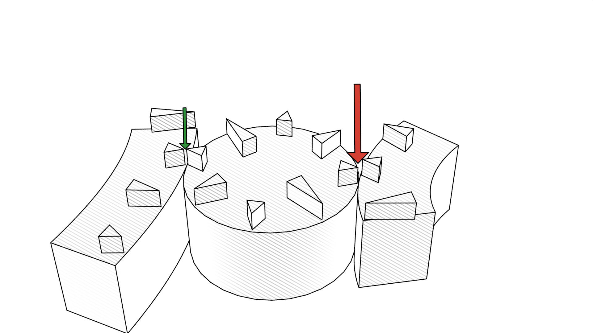Un-optimized interface at mid motion