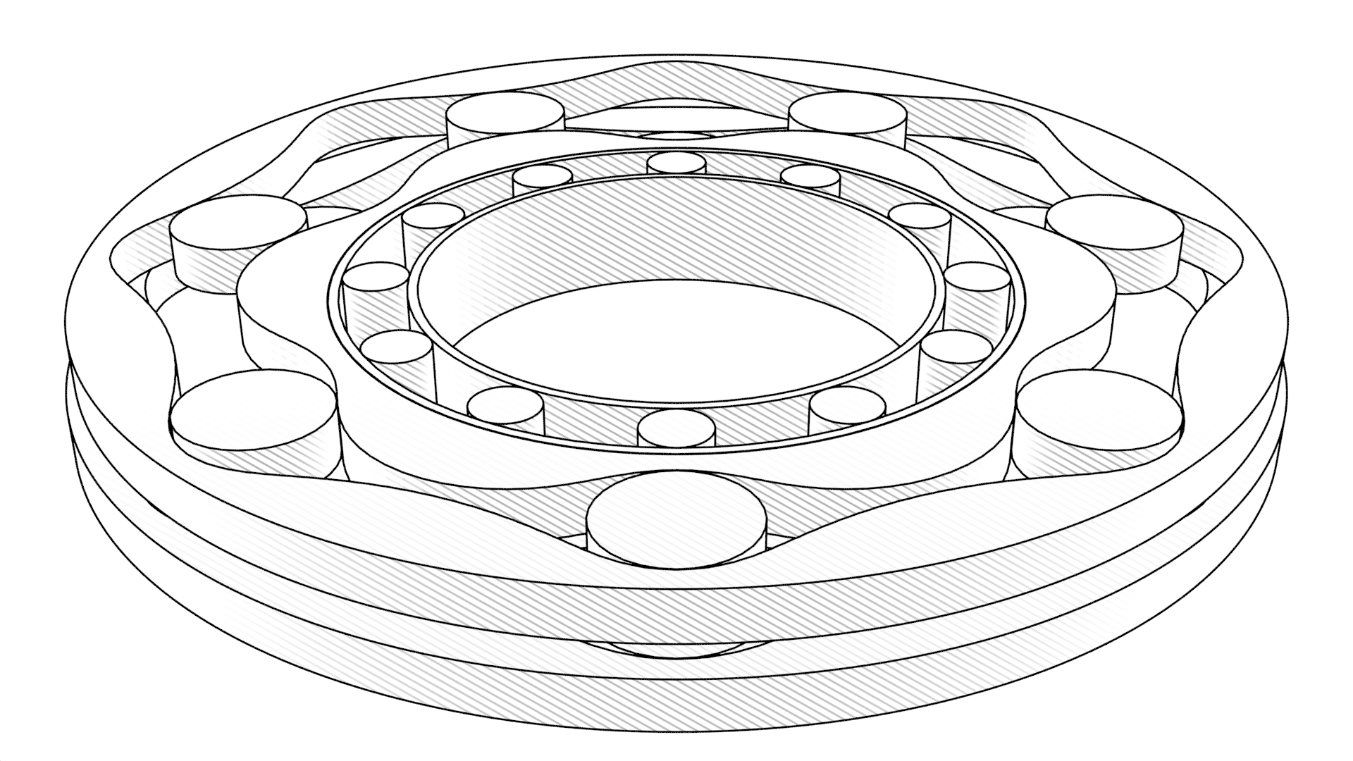 Roll Labs speed reducer — full rolling-interface assembly